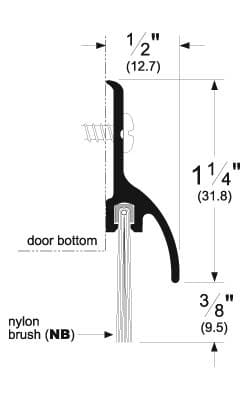 Door Bottom Sweep