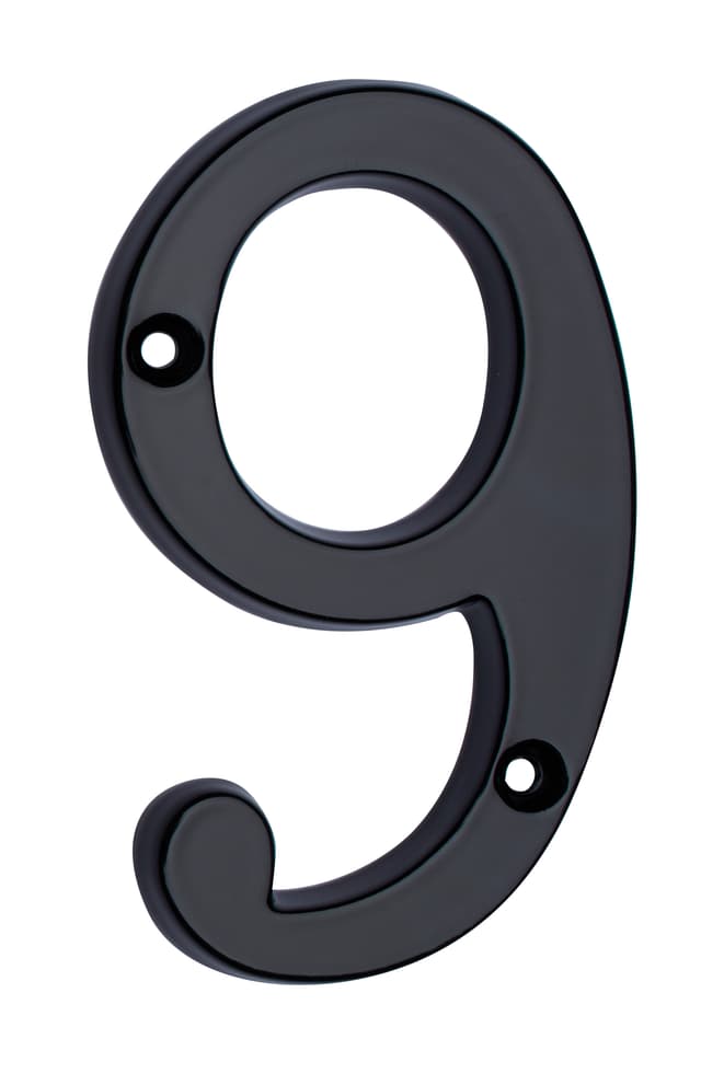 4" Classic House Number #9