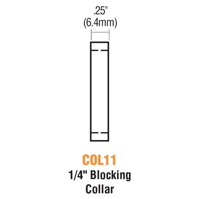 Mortise Cylinder Spacer Collar