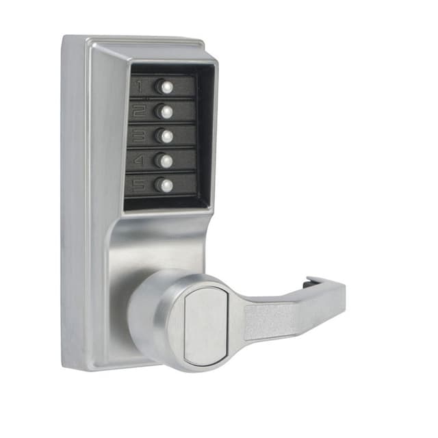 L1000 Series Mechanical Pushbutton Cylindrical Lever Lock