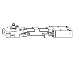 51 Series Shallow Depth Floor Closer