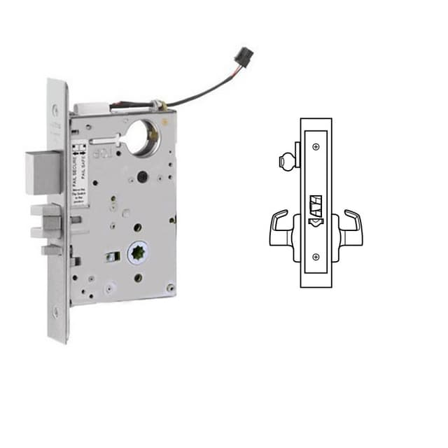 ML20906 Mortise Electrified Lever Lock Body Only