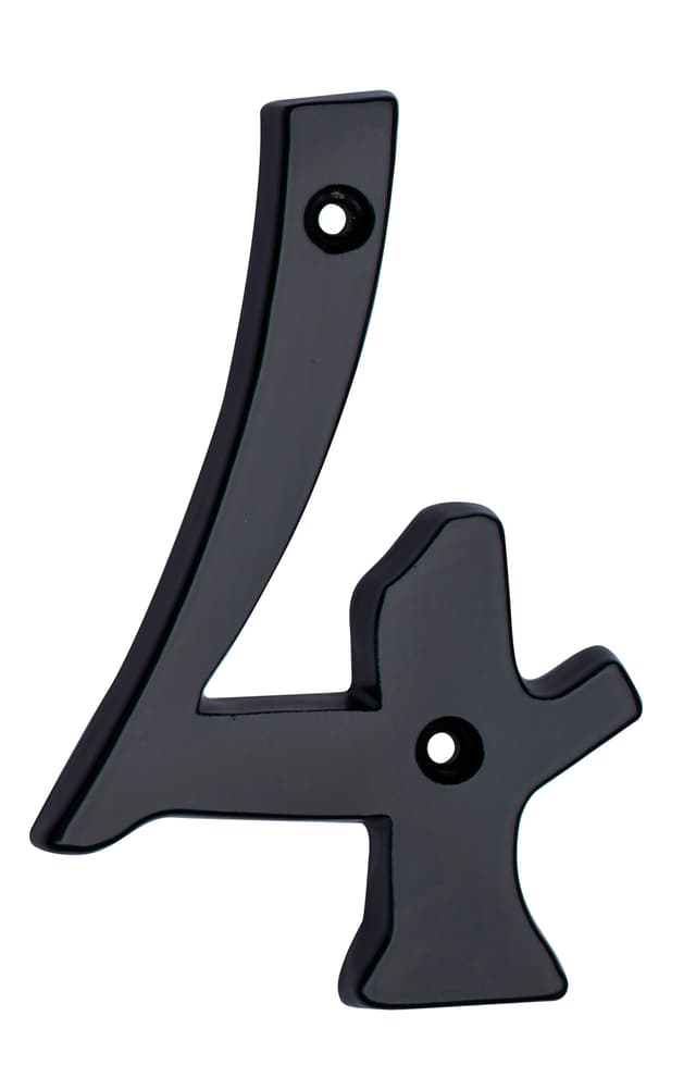 4" Classic House Number #4